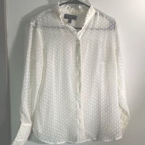 White Portfolio Button Down Shirt